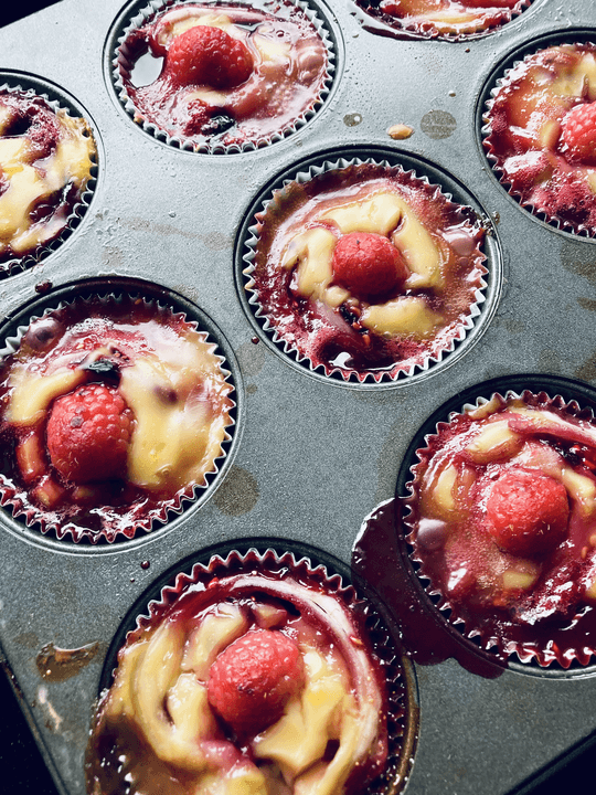 Raspberry Roly Poly Cups