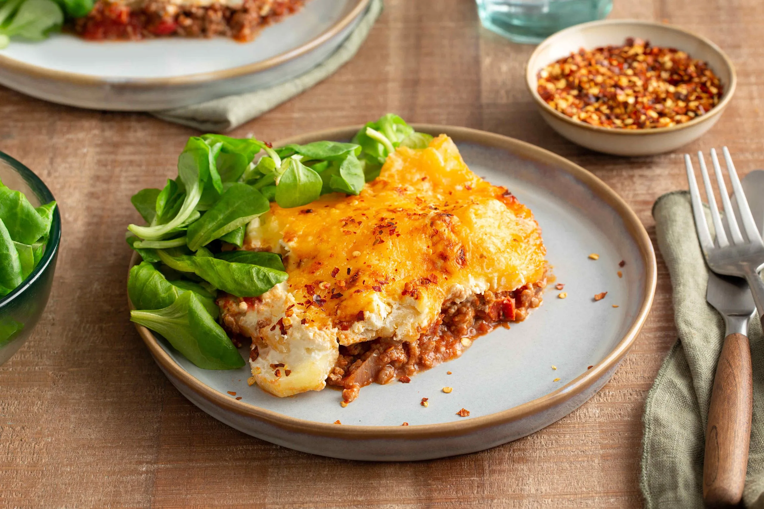 Recept voor moussaka met aardappelen